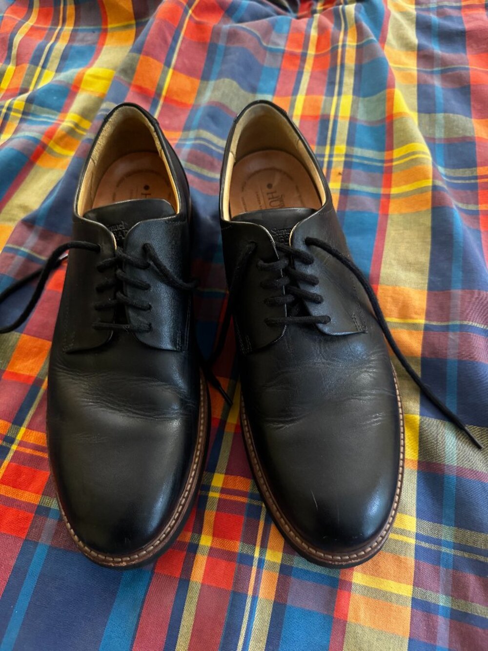 Samuel Hubbard Black Leather Dress Shoes